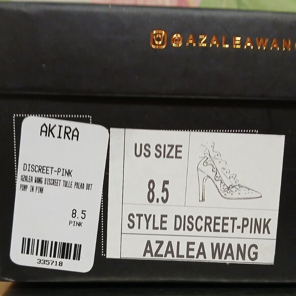 Azalea Wang AKIRA-Discreet Pink- Polka Dot Tulle Skirt - Picture 15 of 16